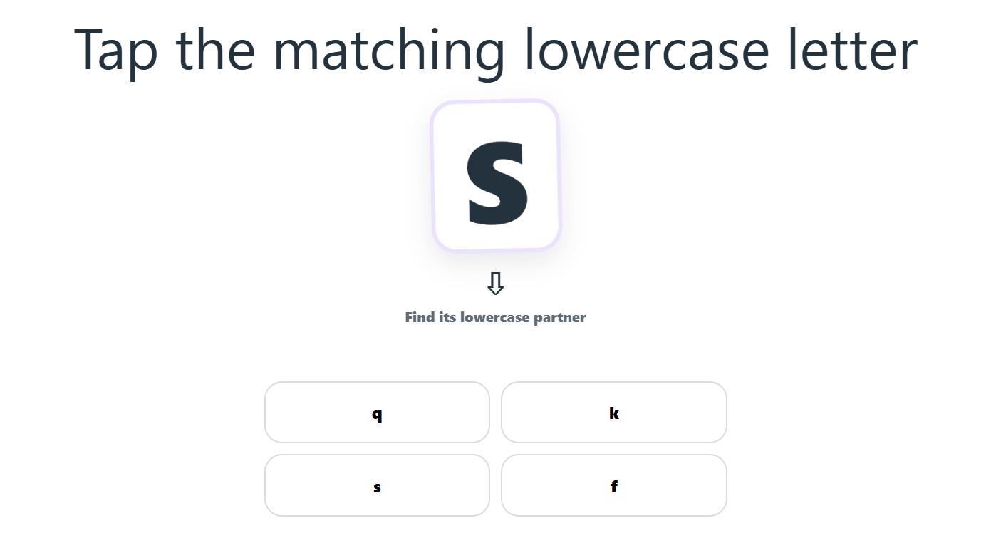 Letter Match